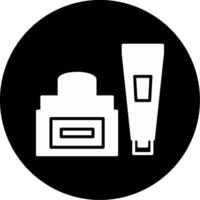 Long Lasting Deodorant Stick Glyph Circle Inverted vector