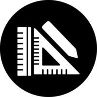 Geometry Tools and Shapes Glyph Circle Inverted vector