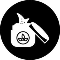 Deep Cleansing Body Wash Glyph Circle Inverted vector