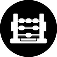 Green Binary Code Stream Glyph Circle Inverted vector