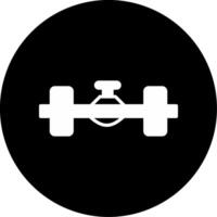 Rear Differential Fluid Glyph Circle Inverted vector