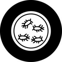 Mycobacterium abscessus Rapid Growing Glyph Circle Inverted vector