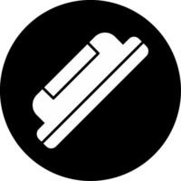 Premixed Grout Compound Glyph Circle Inverted vector