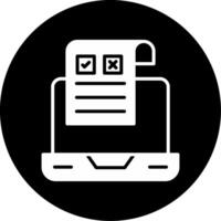 CSS Media Queries Symbol Glyph Circle Inverted vector