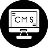 GraphCMS Structured Editor Glyph Circle Inverted vector