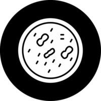 Mobiluncus mulieris Gram Negative Rod Glyph Circle Inverted vector