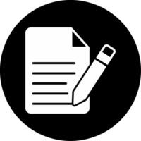 Web Manifest Config File Glyph Circle Inverted vector