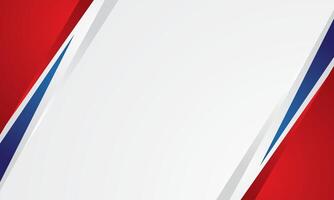 Red and blue border sports style background vector