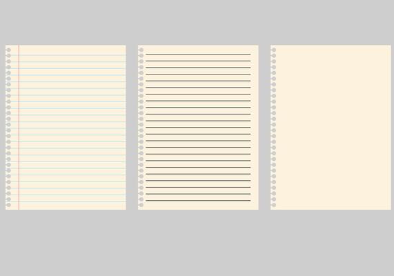 Paper page of notebook set. architectural graph paper. Notepad sheet backdrop with dotted surface. Education or school empty memo. office document or grid page.