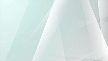 Abstract grey tech shiny low poly animation video