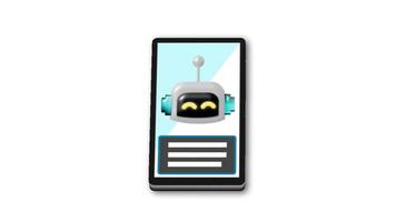 3iD Animation of Chat GPT AI. video