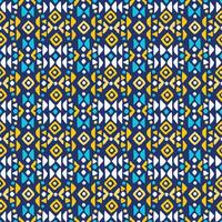 Colorful geometric pattern design vector