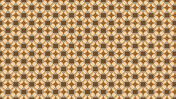 Seamless Abstract Pattern With Geometric Patterns in Earthy Tones vector