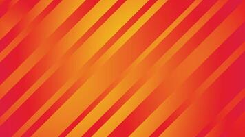 Vibrant Abstract Background With Orange and Red Diagonal Stripes vector