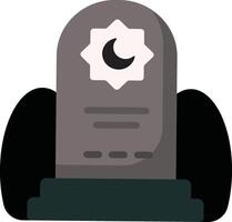 Cemetery Icon with Representing vector