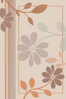 cover design mockup.backdrop for invitation card,poster and abstract flat art vector