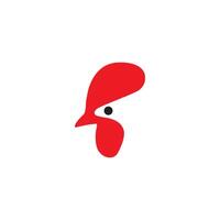 Chicken logo icon design template vector