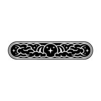 Celestial Bar Stars, Clouds, and Night Sky Element. vector