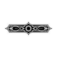 Steampunk-inspired Banner Ornate with Gears and Minimalist Aesthetic vector