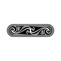 Decorative Swirl Element, Illustration, Ornate Border vector