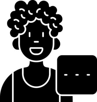 More Black Bold Solid Icon vector
