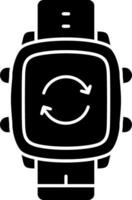 Recycle Deleted Items from Smart Watch vector