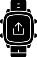 Smart Watch File Upload Option vector