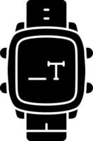 Smart Watch Typing Input Interface vector