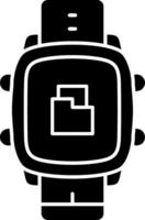 Smart Watch Folder Management Icon vector