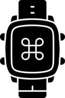 Voice Command Feature on Smart Watch vector