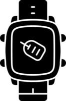 Smart Watch Tag Label System vector