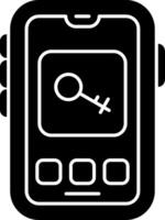 Key Security Access Icon vector