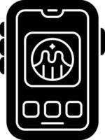 Graph Analytics Data Icon vector