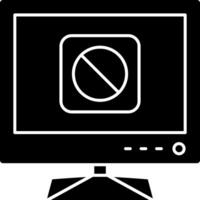 Restricted Content on Smart TV vector