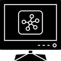 Smart TV Network Connection Symbol vector