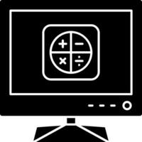Smart TV Calculator App Access vector