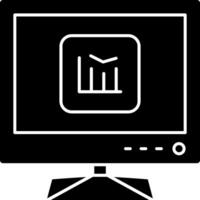 Charts and Stats on Smart Television vector
