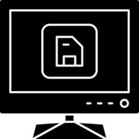Smart TV Save for Later Option vector