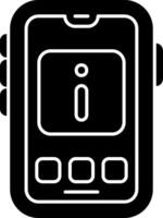 Information Details Icon Button vector