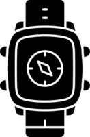 Compass Direction Tool for Smart Watch vector