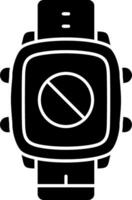 Ban Block Feature on Smart Watch Display vector