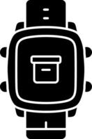 Archive Data Storage on Smart Watch vector