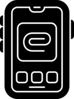 Attachment Sharing File Icon vector