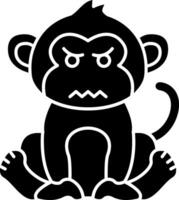 Crying Monkey Tears Solid vector