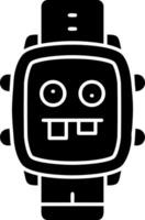 Ugly mood solid watch dial vector