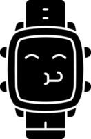 Congratulation mood solid watch dial vector