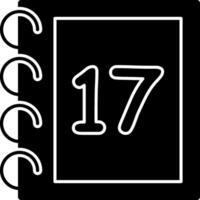 Solid Seventeen Solid Graphic Design vector