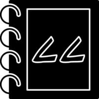 Solid Urdu Counting Seventy Seven Solid vector