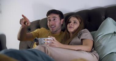Enjoy a Cozy Movie Night Snuggled up while Cuddling on the Couch with loved ones video