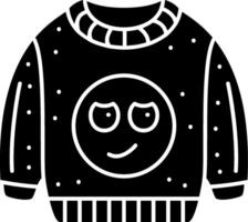 Rolling Eyes Emoji Sweatshirt Sarcastic Look Solid vector